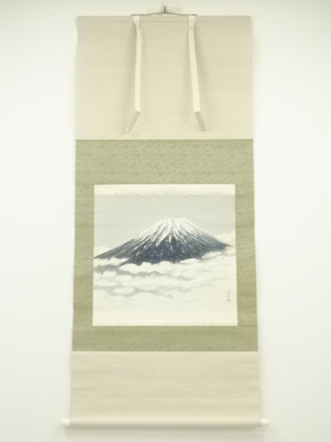 道具 ] - 道具 笠尾浩道筆 富士山 肉筆絹本掛軸（共箱）への質問